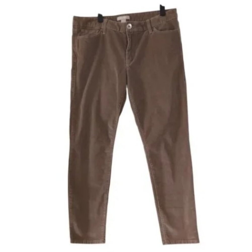Banana Republic Women's Skinny Corduroy  Pants in Light Brown